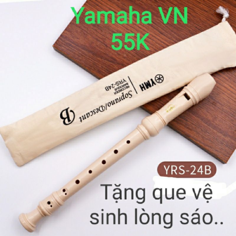 sáo recorder Yamaha VN giá rẻ tone chuẩn.
