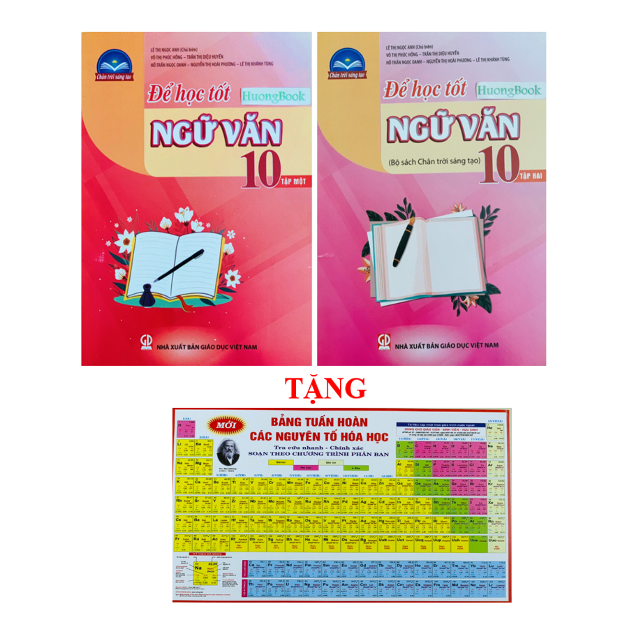 Sách - Combo Để học tốt Ngữ Văn 10 - tập 1 + Tập 2 ( Chân trời sáng tạo )