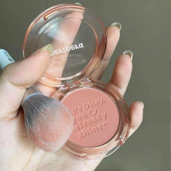 Phấn Má Hồng Peripera Pure Blushed Sunshine Cheek Pastel Lavender Prize Pink CHÍNH HÃNG