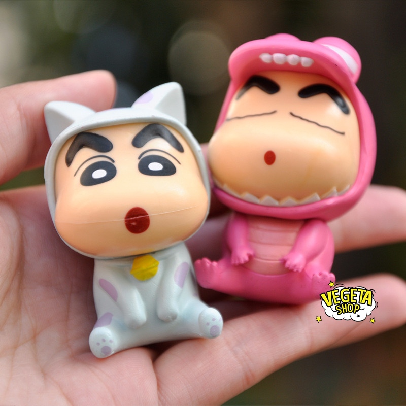 Mô hình Shin Cậu bé bút chì Shinnosuke - Shinchan Cosplay dễ thương bền màu chất liệu an toàn Đồ chơi quà tặng 4,5~6cm