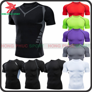[Hàng cao cấp] Áo giữ nhiệt ngắn tay pro combat khóa nhiệt nhanh và nhanh khô