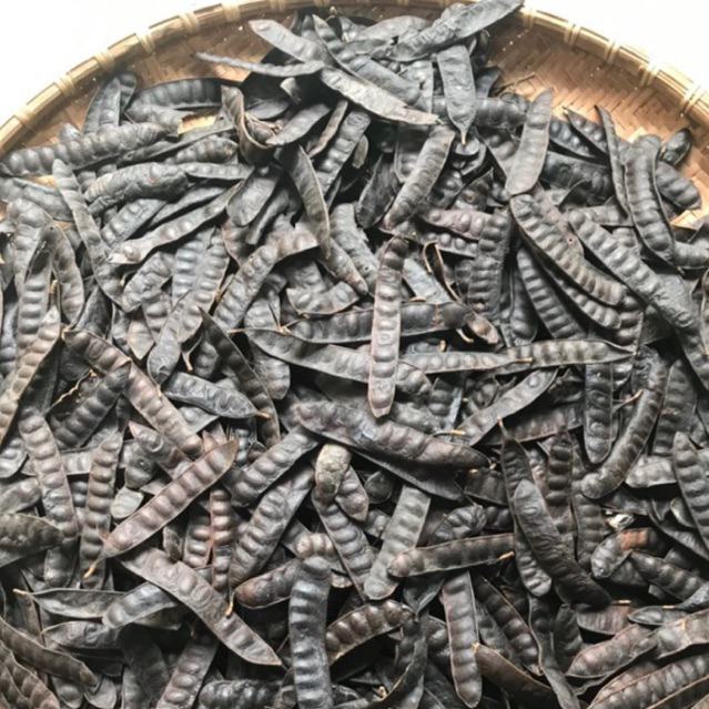 Bồ kết sao thơm 1kg (bồ kết sao tay bếp củi)