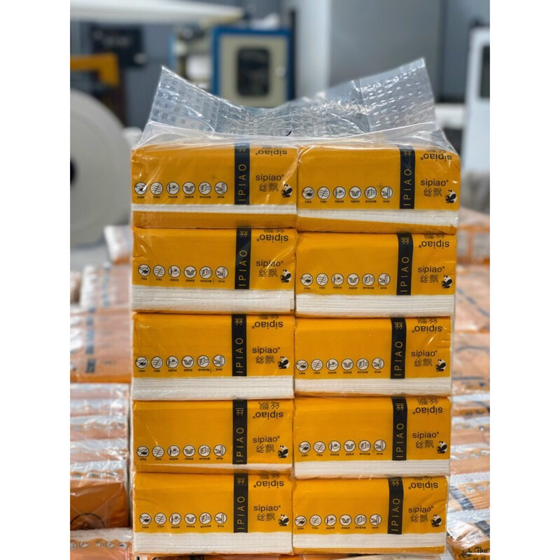 Combo Bịch 10 Gói Giấy Ăn gấu trúc siêu dai, mềm mịn, không tan trong nước....