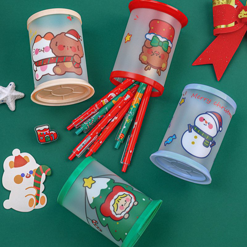 Lọ đựng bút Noel, Giáng sinh, Christmas, quà tặng Noel