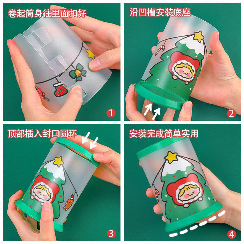 Lọ đựng bút Noel, Giáng sinh, Christmas, quà tặng Noel