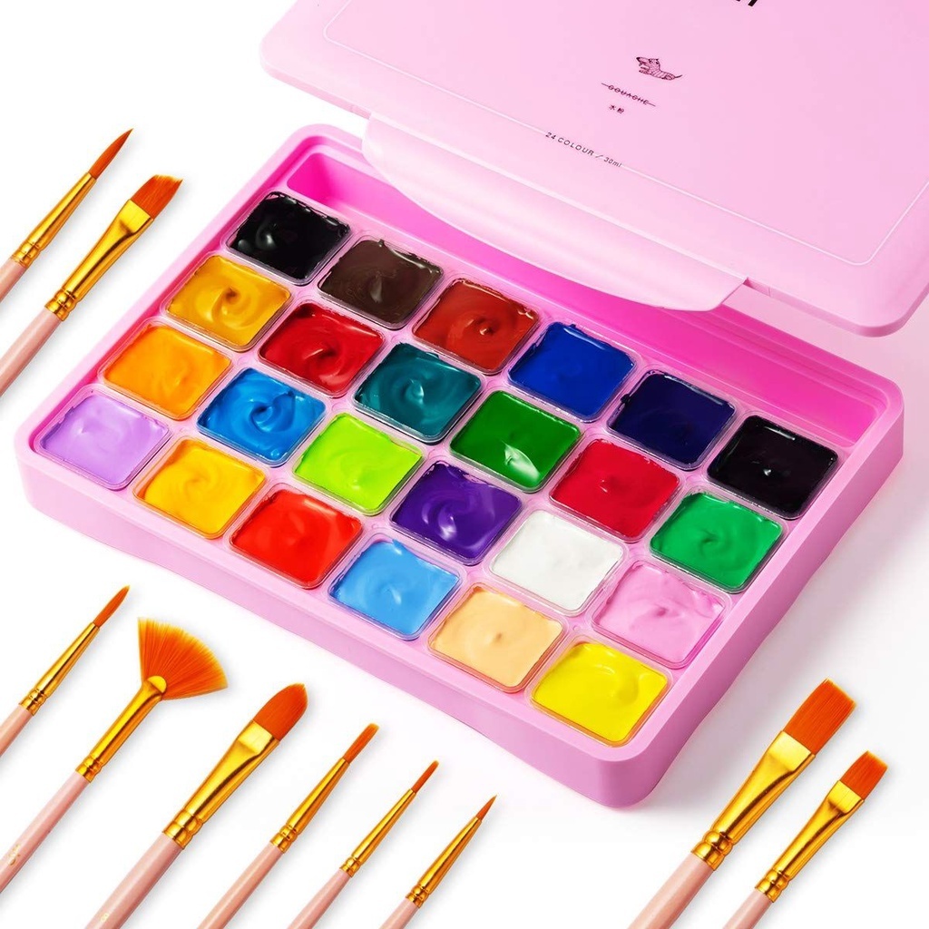 Màu vẽ gouache Himi Miya hũ 30ml