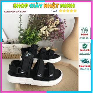 Dép quai hậu,sandal quai hậu nữ 3 quai dán mềm nhẹ,êm chân