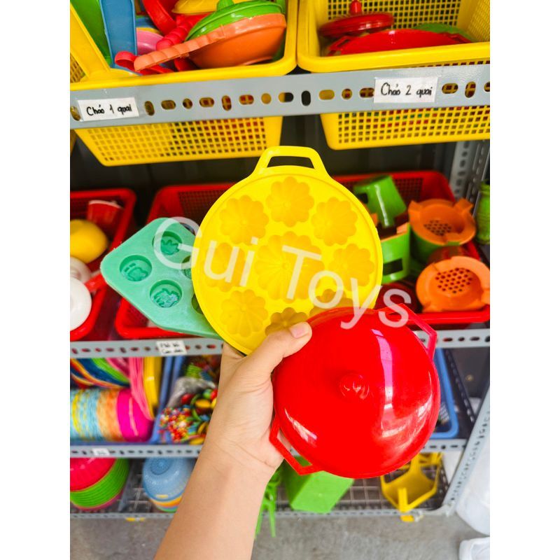 Khuôn bánh - Đồ chơi nhựa - Đồ chơi kí - màu sắc ngẫu nhiên