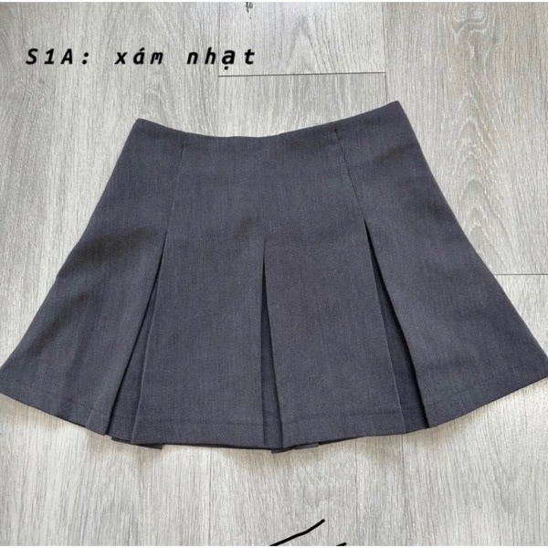 Chân váy dáng ngắn ly to nữ tính siêu hot, Chân váy nữ tennis bản ly to cực xinh