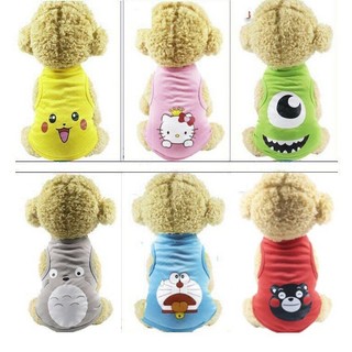 🐶🐱ÁO CHO CHÓ MÈO MÙA HÈ- ÁO BA LỖ SIÊU CUTE SIZE XS-2XL