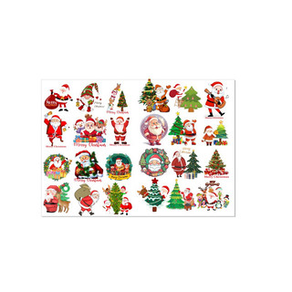 12 thiệp noel cắm kẹo/ cắm bút