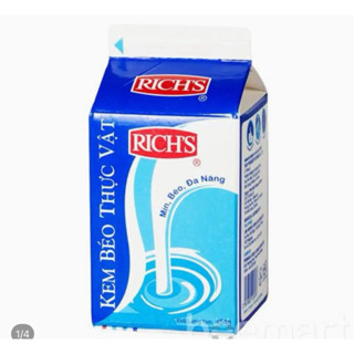 kem béo thực vật Rich 454g