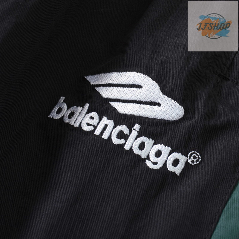 ✨  - Quần Dài Balenciaga Vải Dù Ống Rộng Cho Nam Và Nữ || Balenciaga Shell Trackpant Unisex