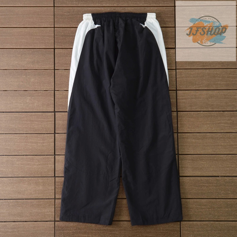 ✨  - Quần Dài Balenciaga Vải Dù Ống Rộng Cho Nam Và Nữ || Balenciaga Shell Trackpant Unisex