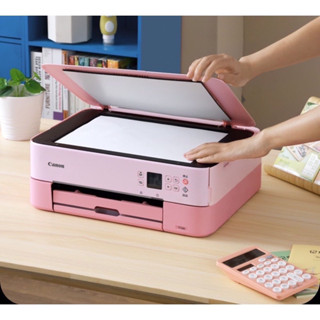  Sẵn Máy In Canon PIXMA TS5380 Không Dây  Màn Hình OLED 