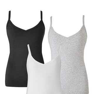 Áo thun cotton 2 dây cổ tim - Thanh lý vnxk