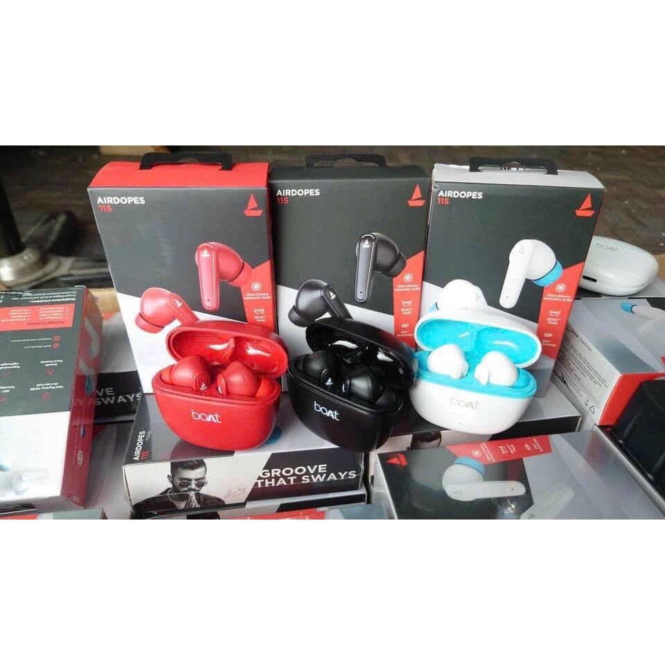 Tai nghe BLUETOOTH BOAT AIRDOPES 115