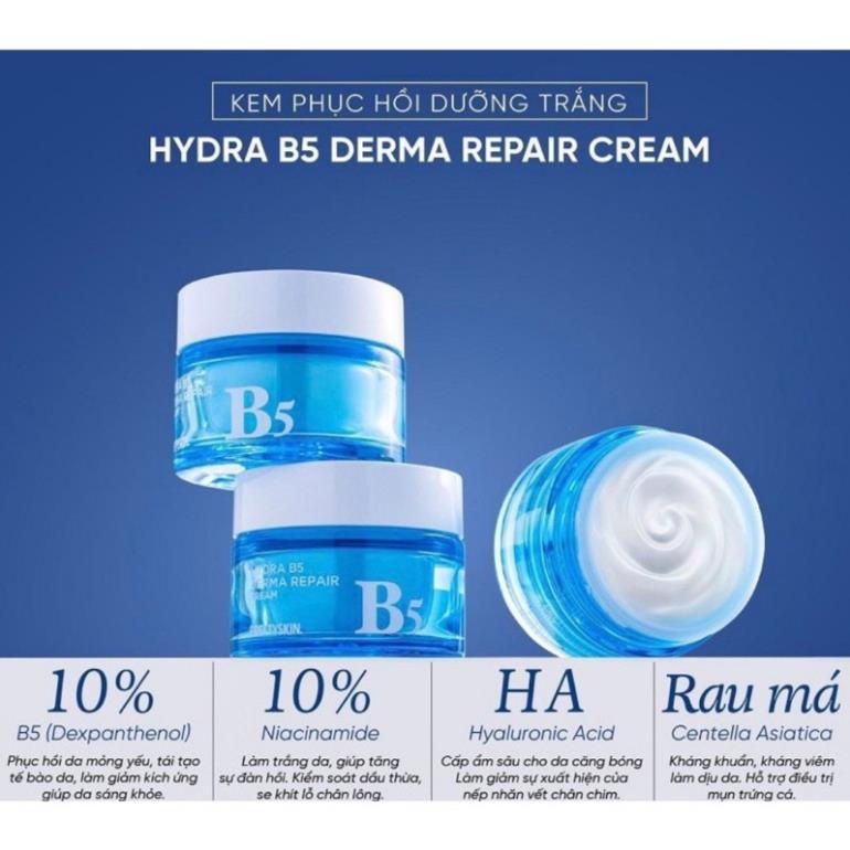 KEM DƯỠNG PHỤC HỒI VÀ LÀM TRẮNG DA PRETTY HYDRA B5 DERMA REPAIR CREAM 52ML