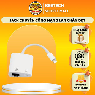 Jack Chia Cổng BEETECH BT01 Chuyển Từ Cổng Chân Dẹt Sang Cổng Chân LAN + Cổng Chân Dẹt