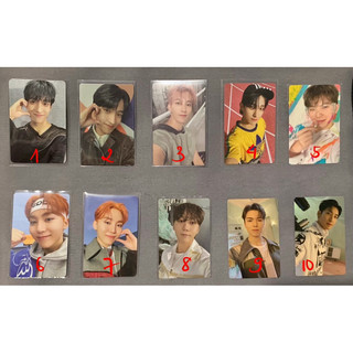 Official - card bo góc seventeen - dk, seungkwan, vernon, woozi, mingyu, wonwoo