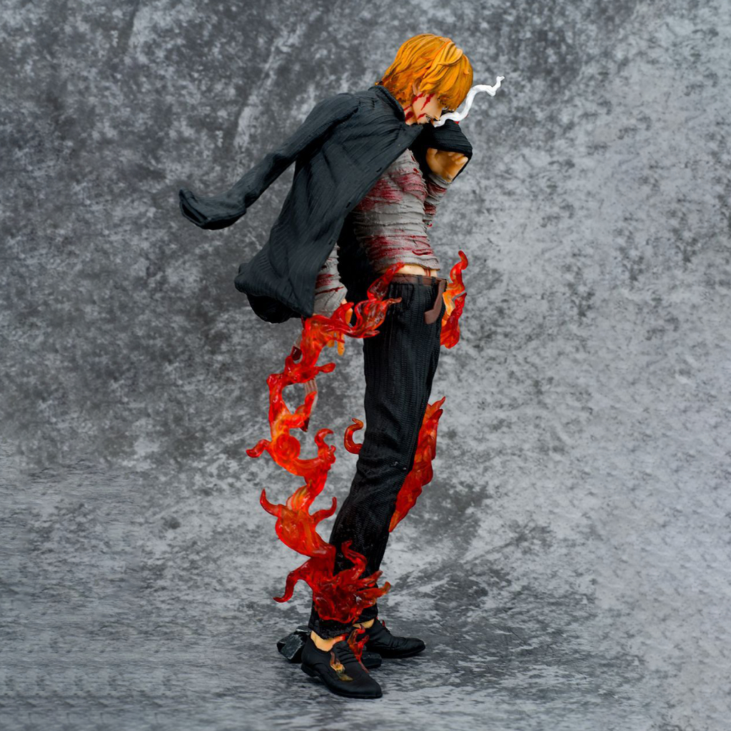 Mô Hình Sanji Đẫm Máu 28Cm Cực Ngầu - Mô hình One Piece Cao Cấp, Figure Mô Hình Anmie One Piece Luffy Vua Hải Tặc
