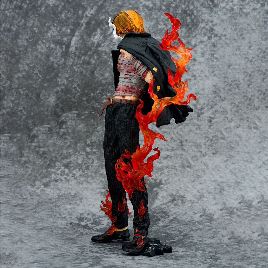 Mô Hình Sanji Đẫm Máu 28Cm Cực Ngầu - Mô hình One Piece Cao Cấp, Figure Mô Hình Anmie One Piece Luffy Vua Hải Tặc