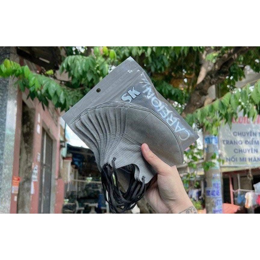Khẩu trang 5D THÁI LAN, 5D MASK CAREION 3 Lớp Kháng Khuẩn, Nhiều Màu Siêu Đẹp