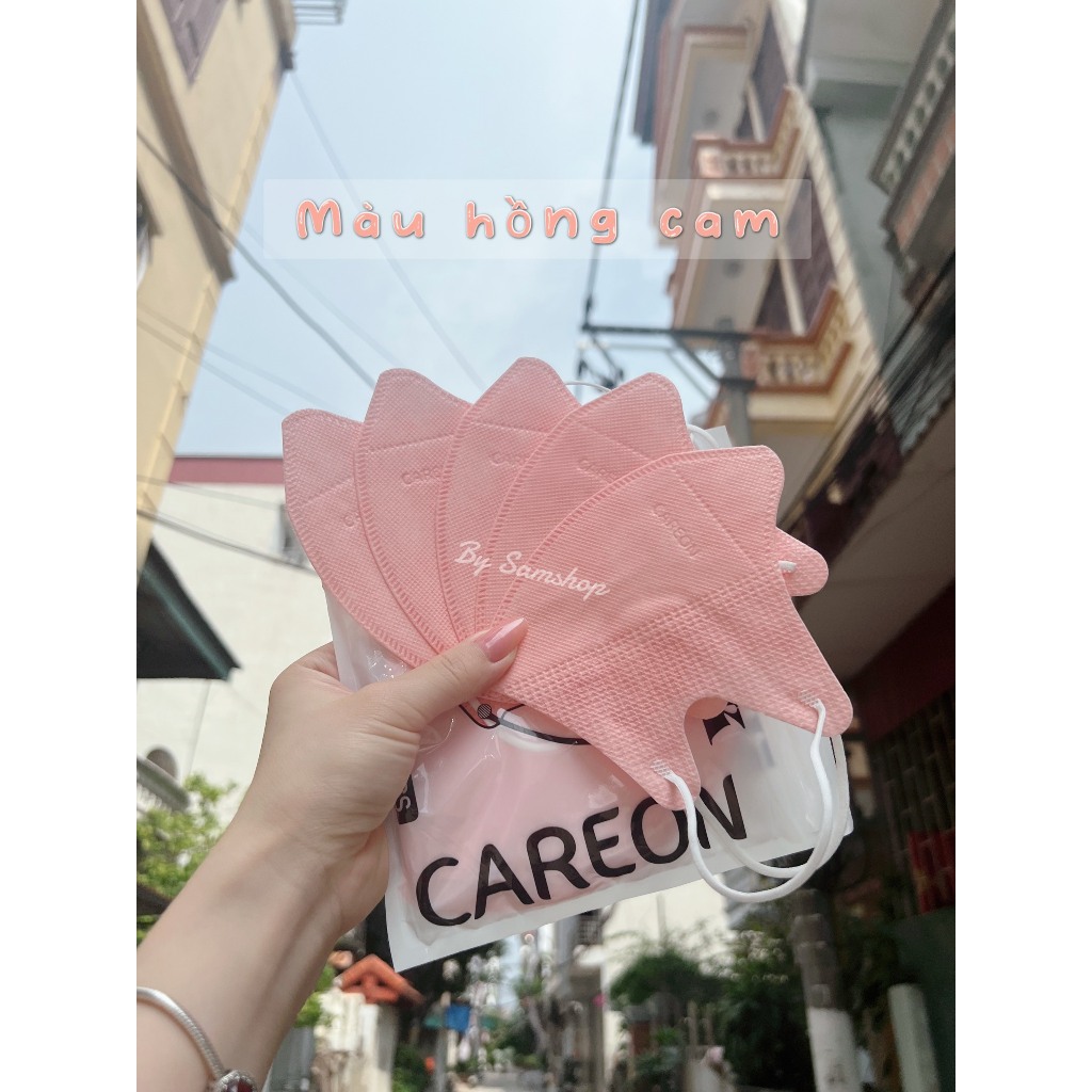 Khẩu trang 5D THÁI LAN, 5D MASK CAREION 3 Lớp Kháng Khuẩn, Nhiều Màu Siêu Đẹp