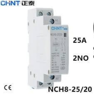 Khởi động từ 1P CHINT NCH8 25A ( xám trắng )