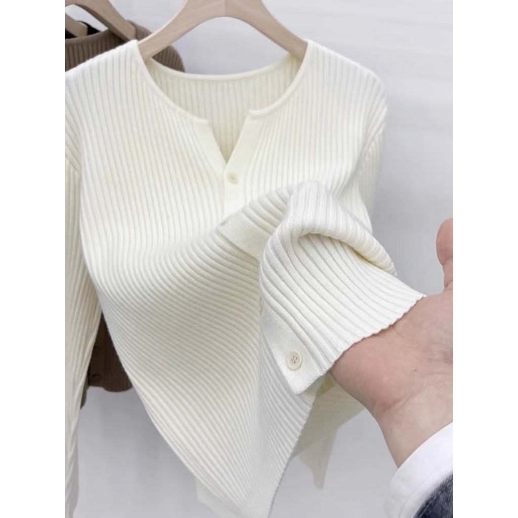 Áo len giá rẻ dễ phối đồ cực xinh dễ thương có sẵn săn sale cài nút đủ màu hàng tuyển màu ngẫu nhiên