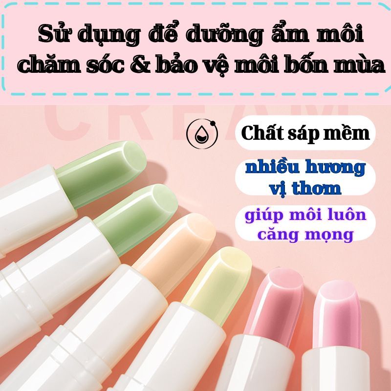 son dưỡng môi không màu LIP BALM BEOTUA dưỡng ẩm,chống nứt nẻ,căng mọng môi