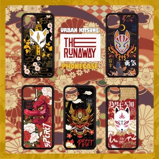 Ốp điện thoại Urban Kitsune 2 by The Runaway in theo yêu cầu Nhựa dẻo, Kính Cường Lực Cho iPhone13 12 11 X 6  PRO MAX