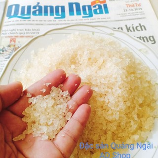 Túi 1 Kg Đường phèn vàng mật mía đặc sản Quảng Ngãi dạng hạt mịn thơm ngon không ngâm không tẩy