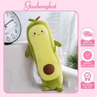 Gấu Bông Quả Bơ Dài, Gối ôm bơ Kích Thước 50cm ❤️Gấu bông Hott❤️