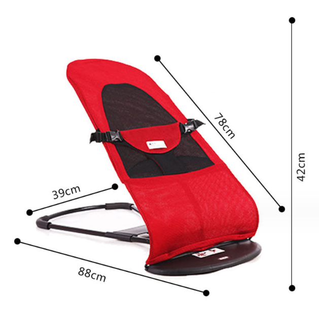 Ghế Rung Nhún Đa Năng Cho Bé Sơ Sinh Có Gối Và Thú Treo Nôi