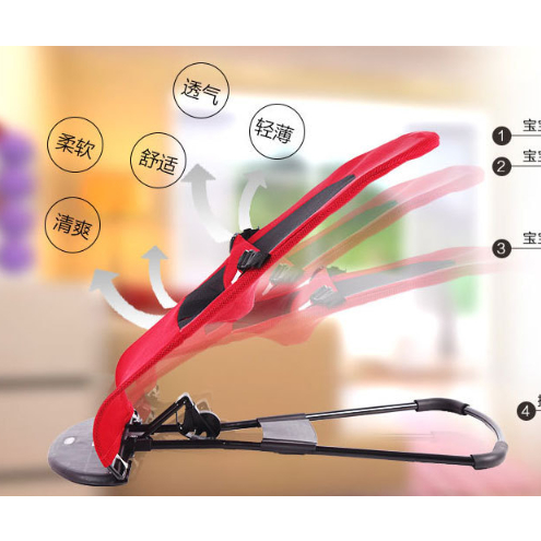 Ghế Rung Nhún Đa Năng Cho Bé Sơ Sinh Có Gối Và Thú Treo Nôi