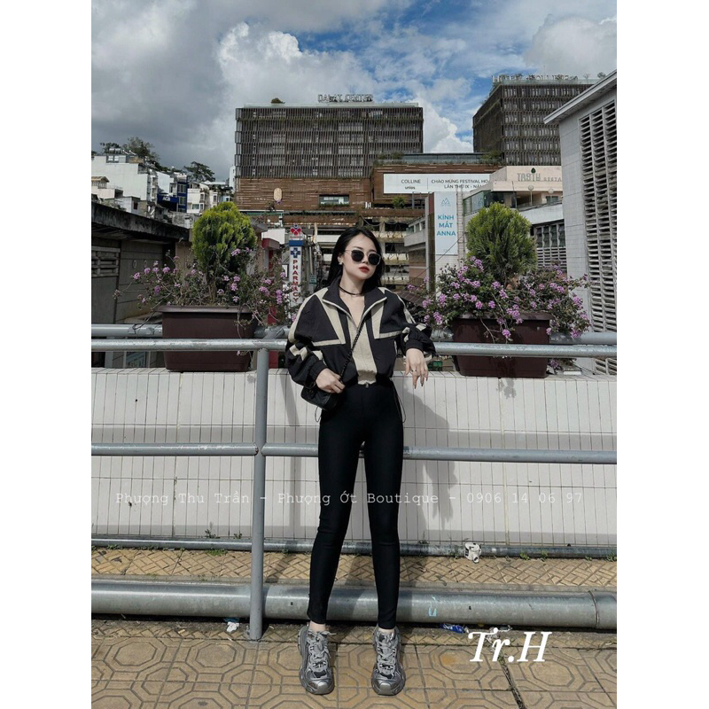 Áo khoác bomber gió