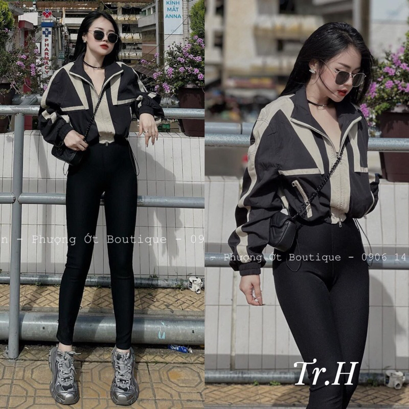 Áo khoác bomber gió