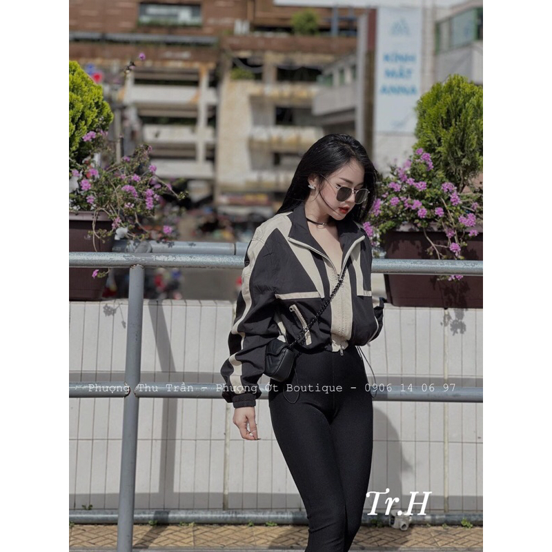 Áo khoác bomber gió