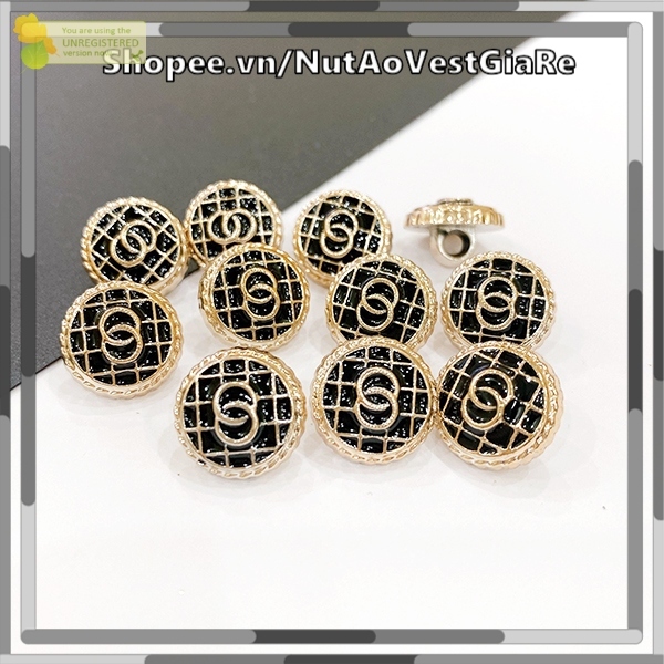 Nút Áo Siêu Xinh nhiều kích cỡ 1.5cm, 1.8cm, 2cm, cúc áo trang trí, cúc sơ mi, cúc vest