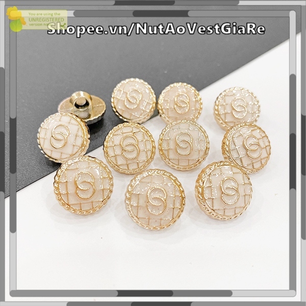 Nút Áo Siêu Xinh nhiều kích cỡ 1.5cm, 1.8cm, 2cm, cúc áo trang trí, cúc sơ mi, cúc vest