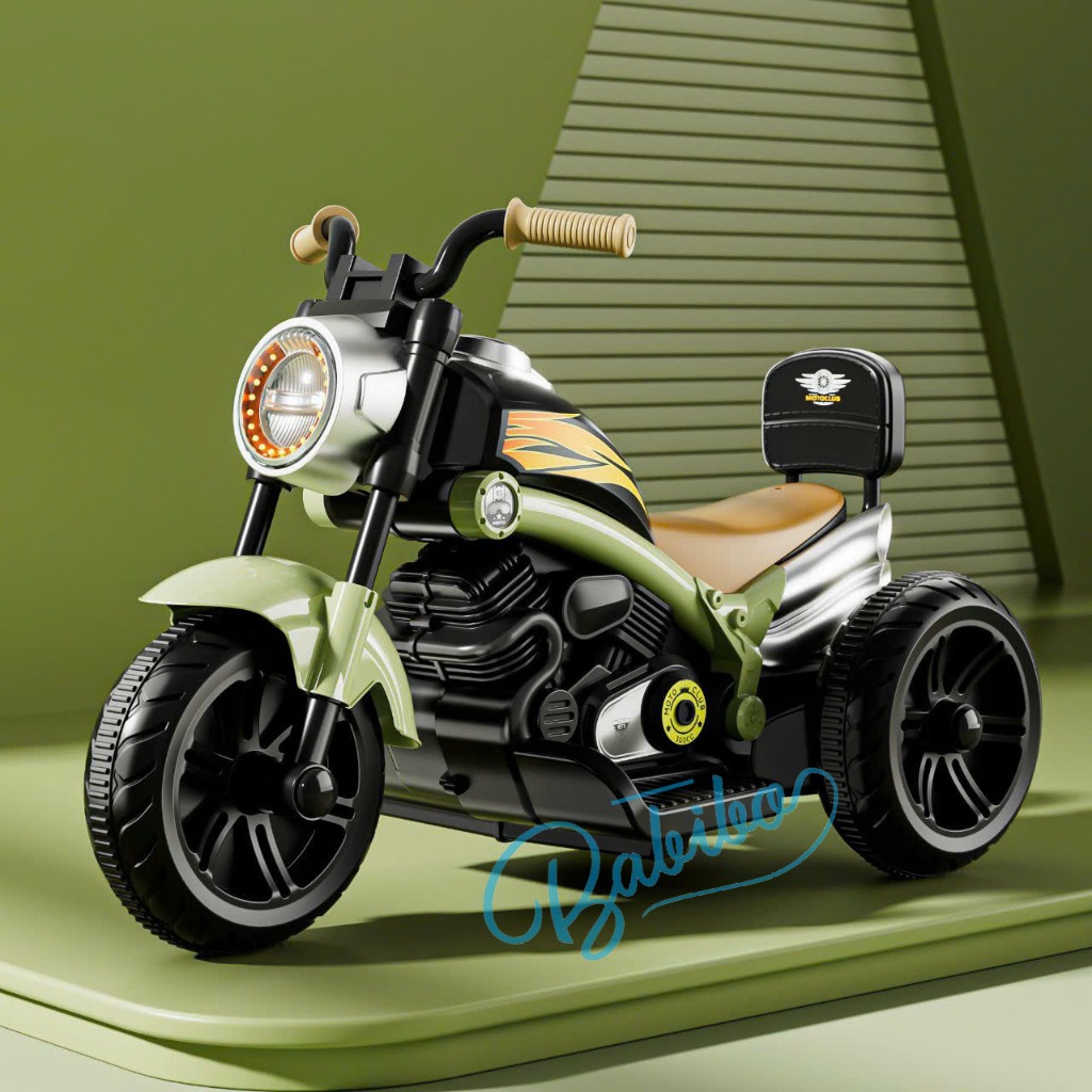 Xe máy điện trẻ em, xe mô tô cho bé có nhạc