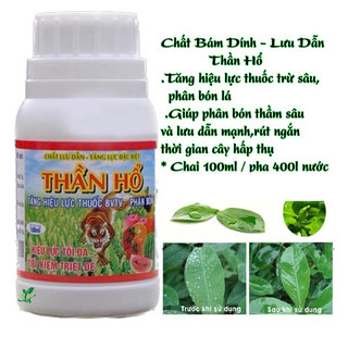 Chất Tăng lực THẦN HỔ- Loang trải tăng hiệu quả của việc sử dụng phân bón lá-bvtv, chai 100ml