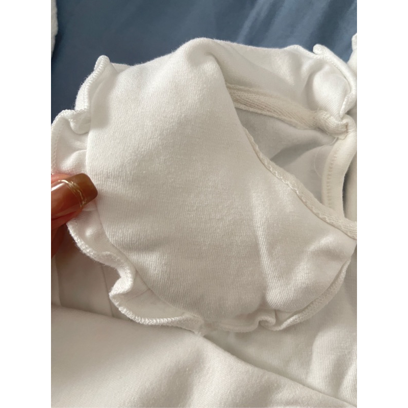 Áo thun dài tay cổ búp bê cho bé gái