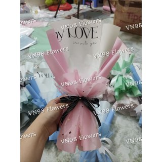 Cốt 1 - 3 Bông Sáp, Cốt Cắm Hoa Giá Sỉ, Cốt Hoa Sáp, Cốt Hoa Giấy, Cốt 1 Hoa Kim Tuyến VN98 Flowers Shop