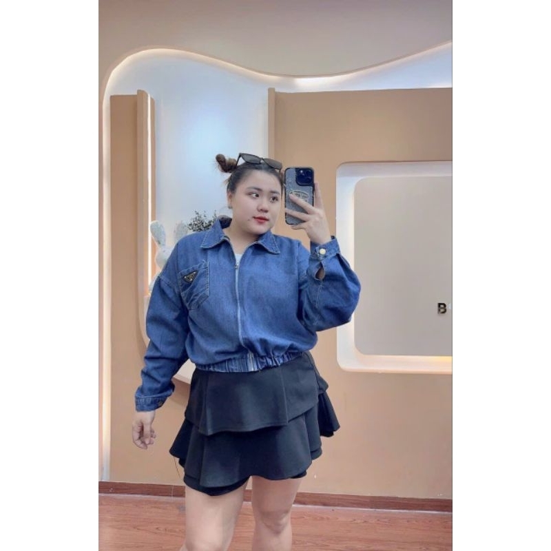 Áo Khoác Jean Big Size  MS02