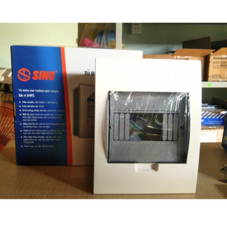 Tủ điện âm tường hãng sino 3/6 chứa 3-6 mcb e4fc3/6sa
