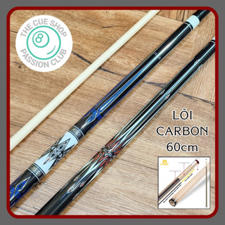 Cơ bida Omin XF-A Series lõi Carbon 60cm xuyên tâm, tặng kèm đầy đủ phụ kiện.