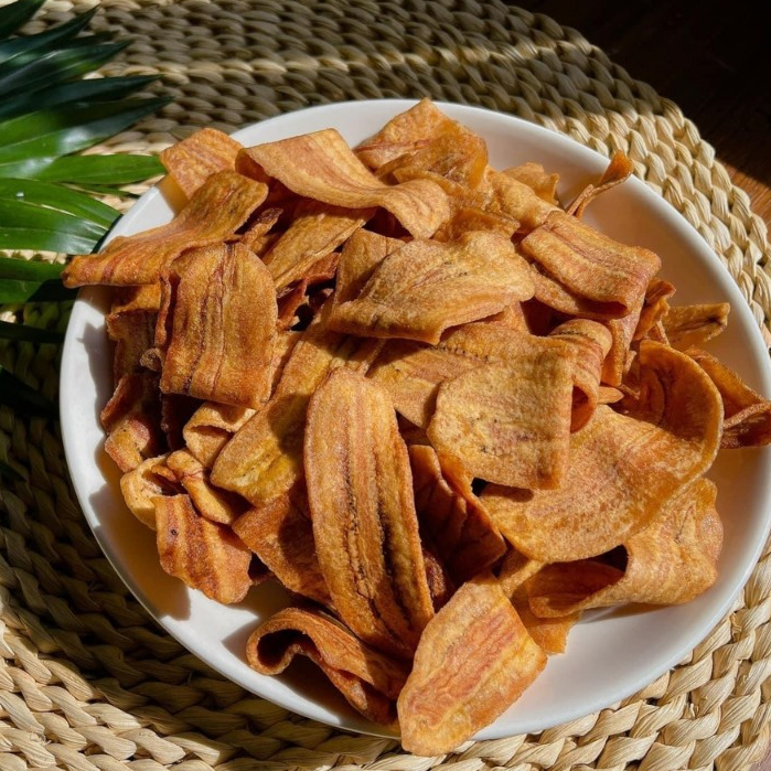 Chuối sấy mộc không đường healthy 500g/gói