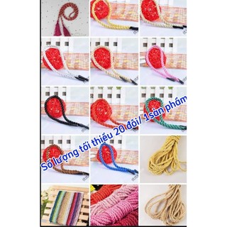 Dây túi, quai túi 42cmx0,5 Dây xoắn xỏ túi giấy bao bì